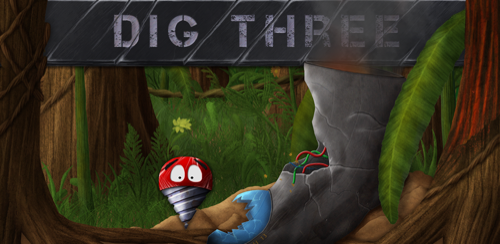 Dig Three - Underground digging adventure game